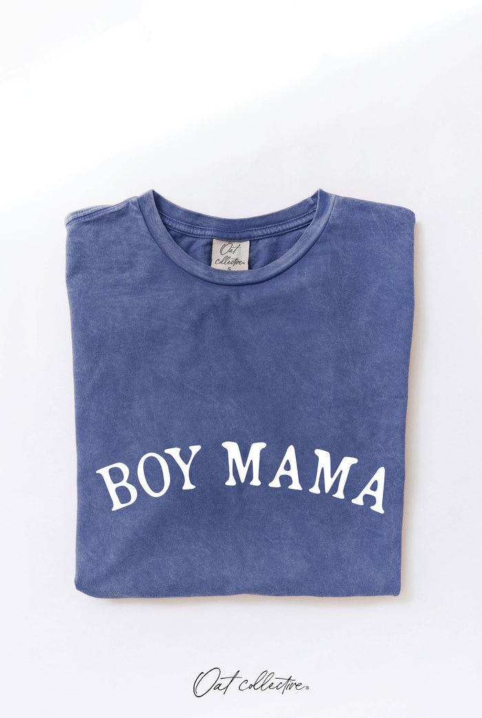 BOY MAMA Mineral Graphic Top