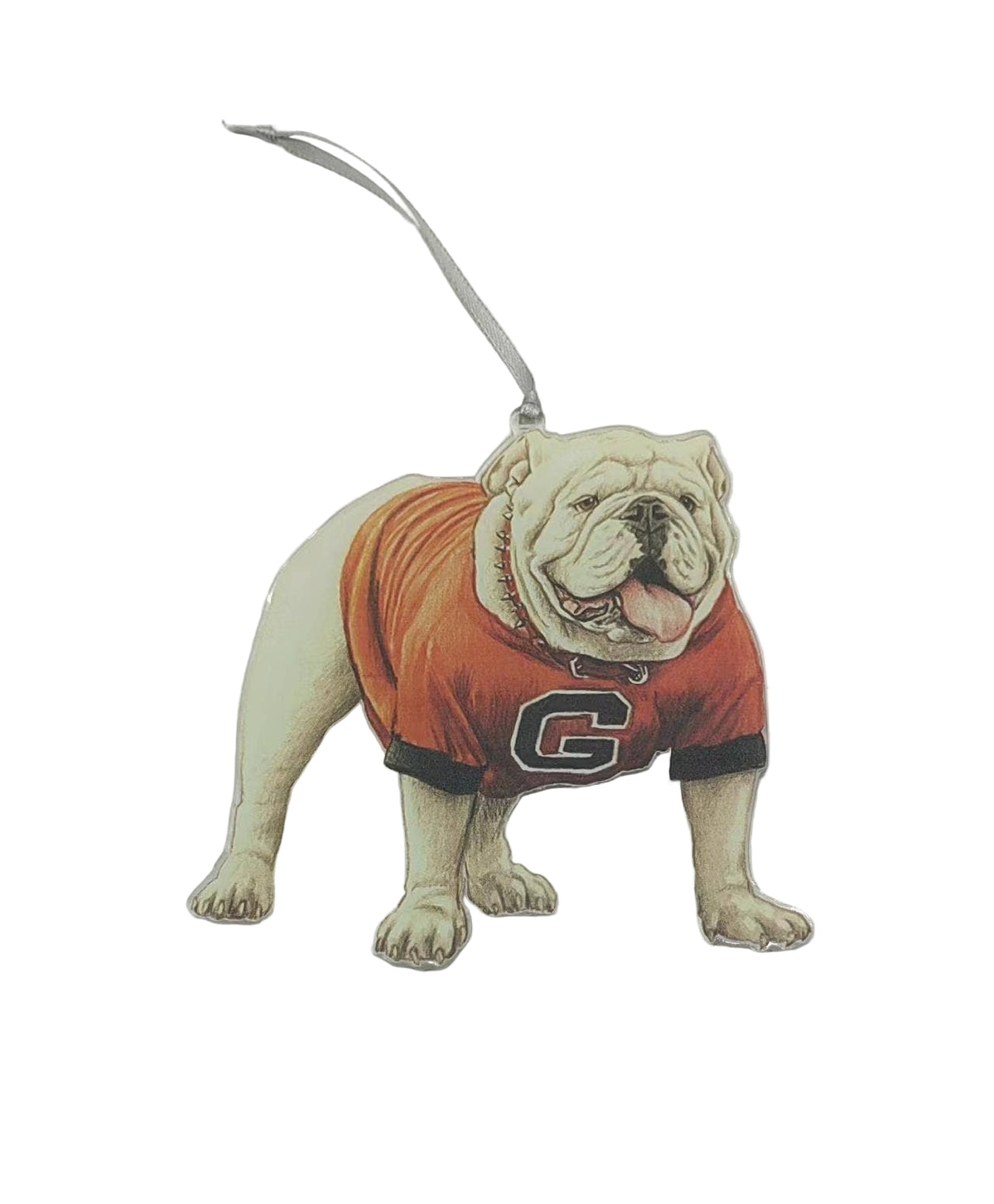 Georgia Mascot Acrylic Ornament