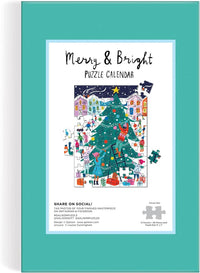 Merry and Bright Puzzle - 12 Days of Christmas Advent Puzzle