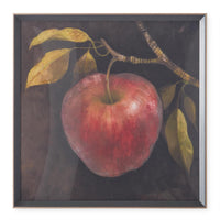 Black and Gold Fruit Print