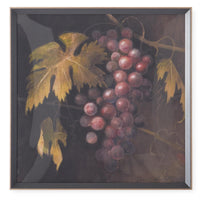 Black and Gold Fruit Print
