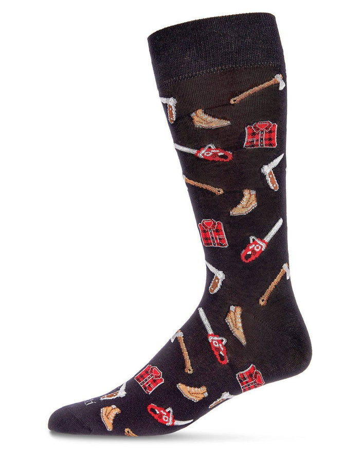 Lumberjack Bamboo Blend Men's Crew Socks