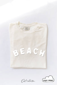 BEACH PUFF Mineral Graphic Top