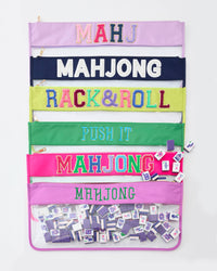 Pink Mahjong Bag