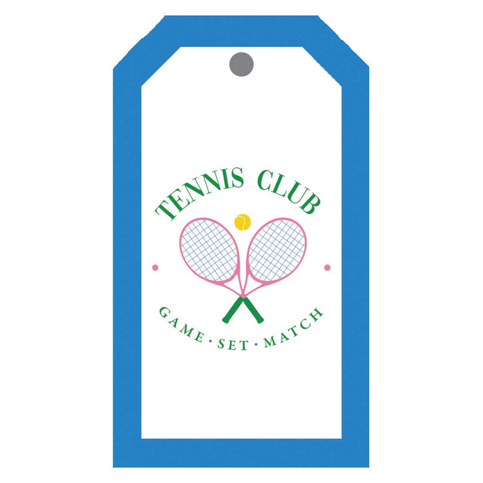 Tennis Club Gift Tags