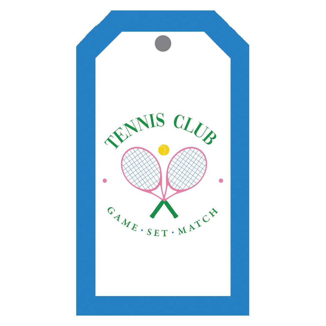 Tennis Club Gift Tags
