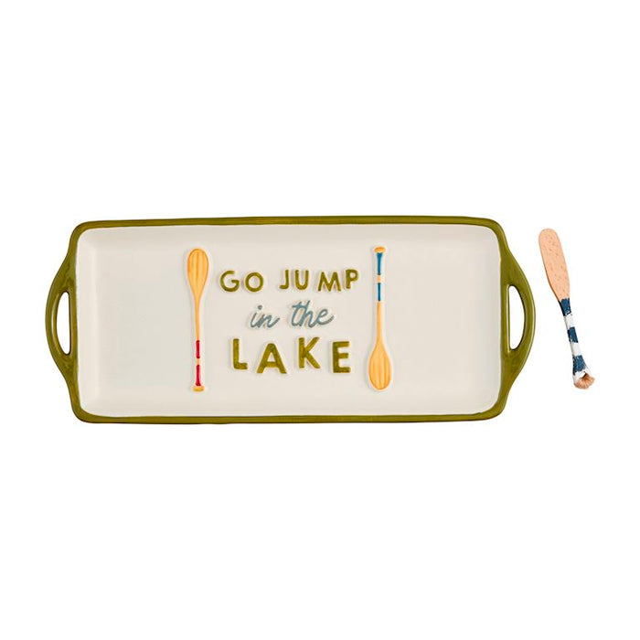 Go Jump In The Lake Tray Set