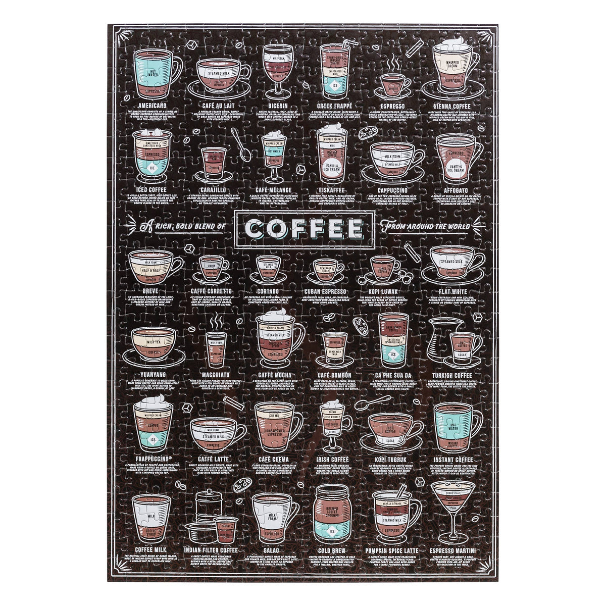Coffee Lover's Puzzle - 500 Piece