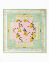 Mahjong Mat - Citrus Songbird