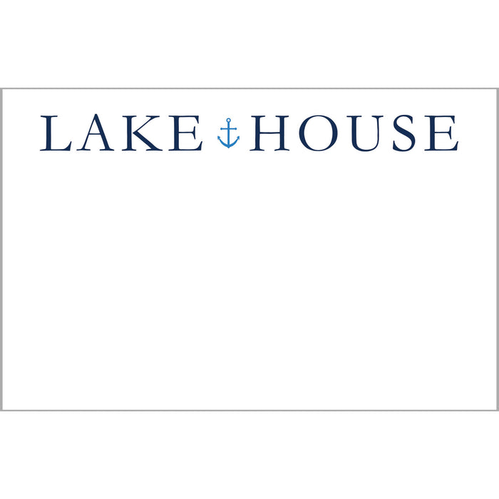 Lake House Slab Notepad - 8.5x5.5