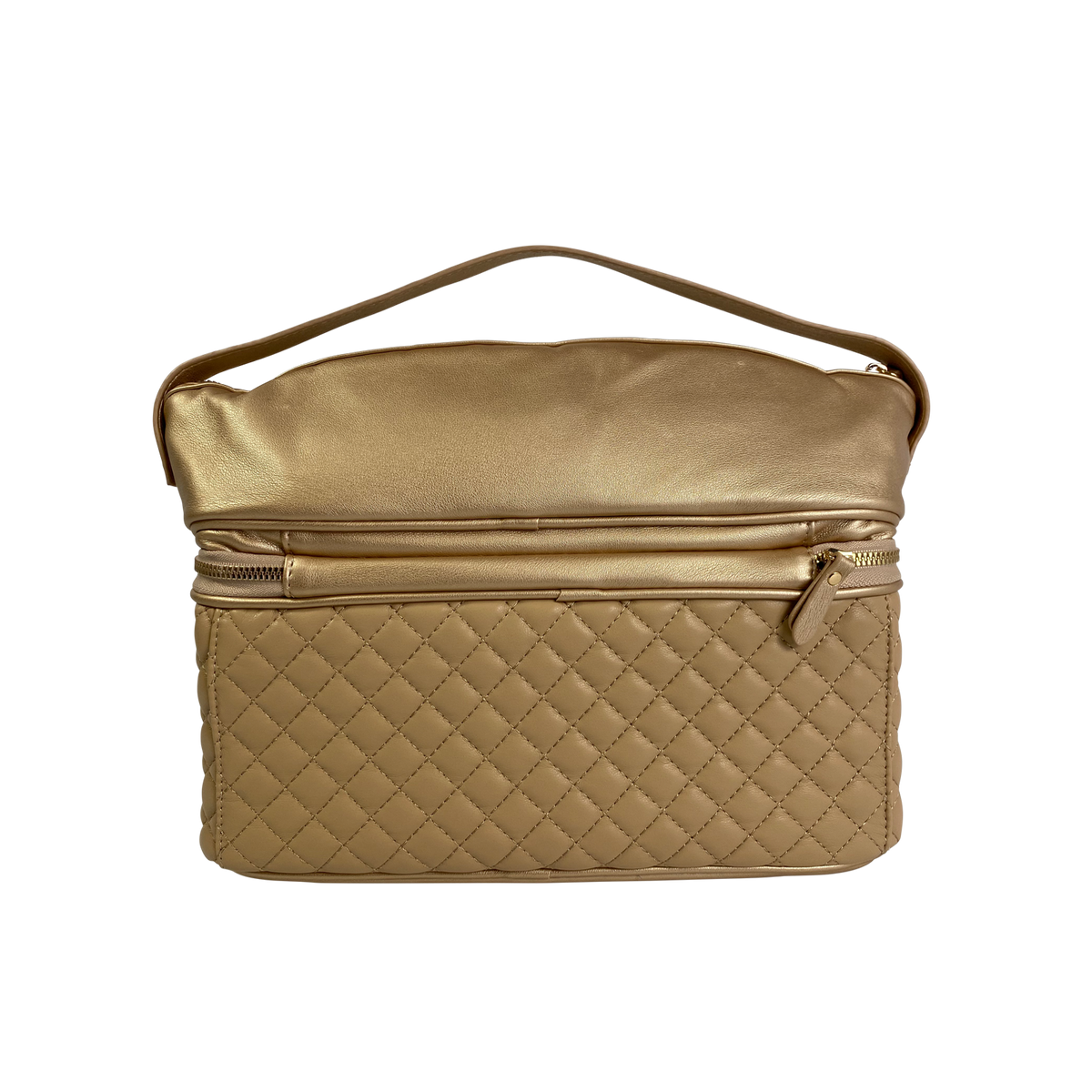 Stylist Travel Bag - Nude & Gold