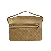 Stylist Travel Bag - Nude & Gold