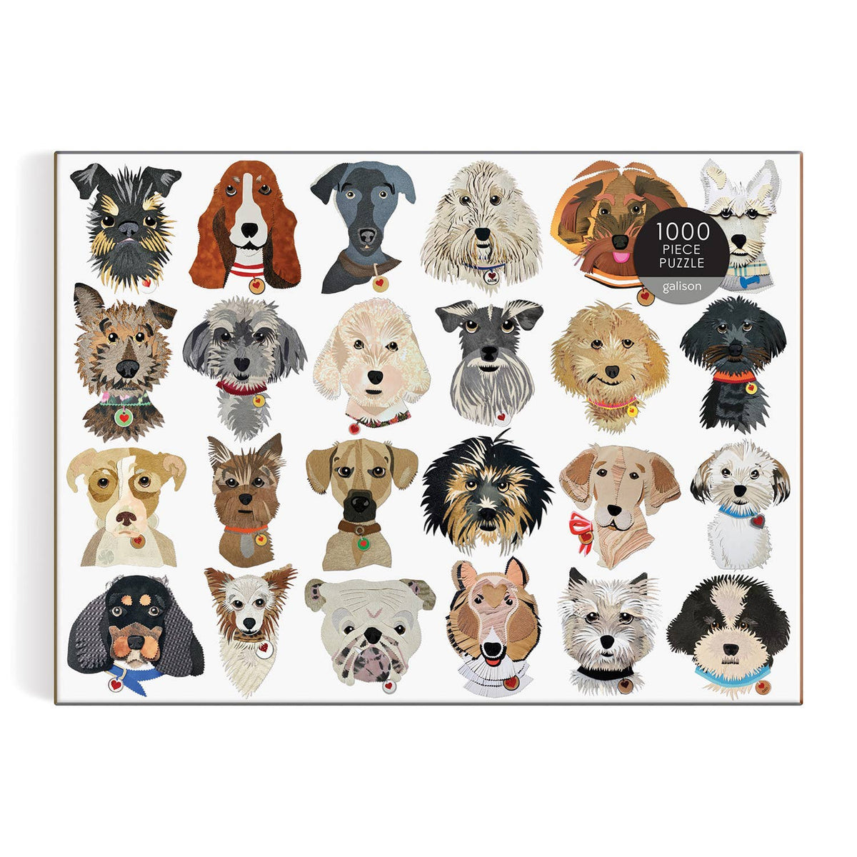 Paper Dogs Puzzle - 1000 Piece