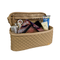 Stylist Travel Bag - Nude & Gold