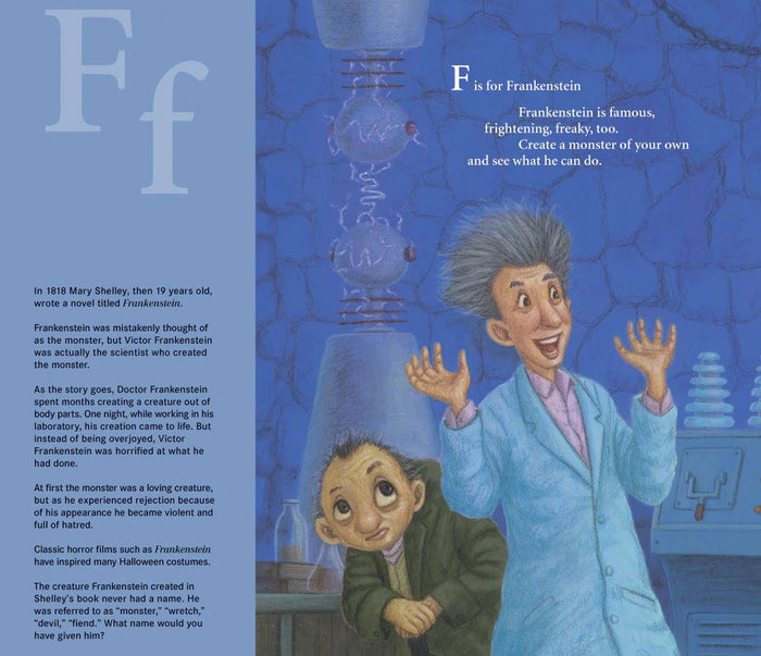 J is for Jack-O-Lantern: A Halloween Alphabet Picture Book