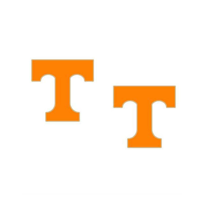 Tennessee Volunteers Enamel Stud Earrings in Orange