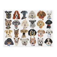 Paper Dogs Puzzle - 1000 Piece