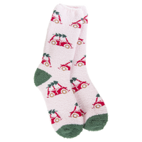 Holiday Cozy Crew Socks