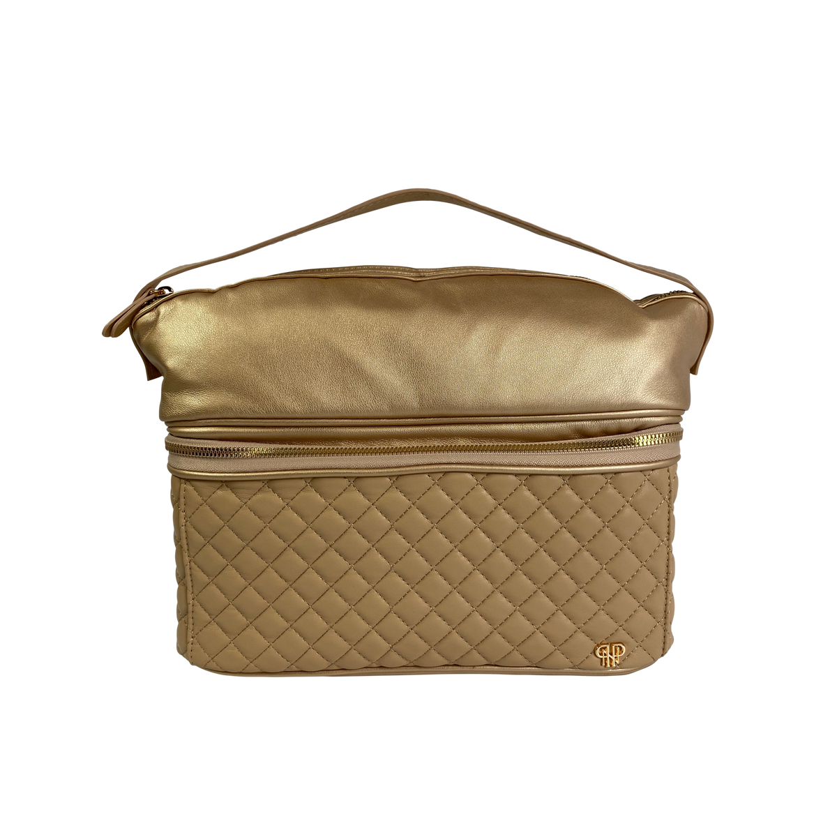Stylist Travel Bag - Nude & Gold