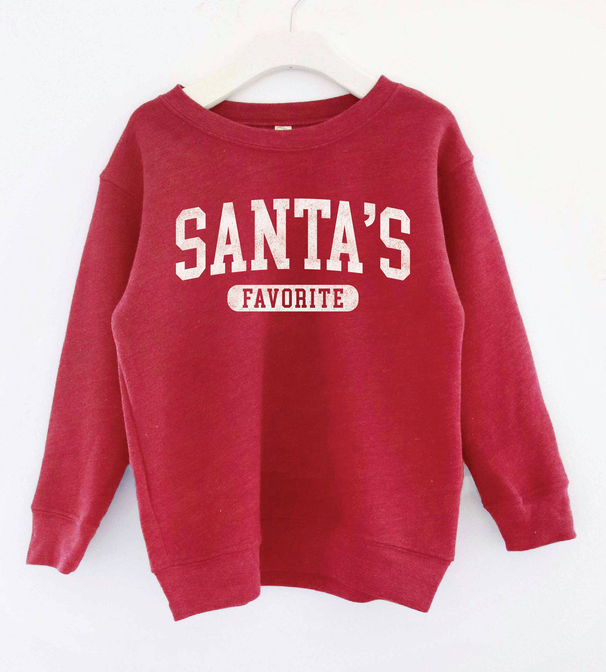 SANTA'S FAVORITE Toddler Unisex Graphic Sweatshirt