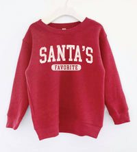 SANTA'S FAVORITE Toddler Unisex Graphic Sweatshirt