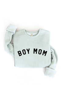 BOY MOM Graphic Sweatshirt