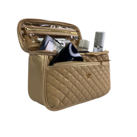 Classic Train Case - Nude & Gold