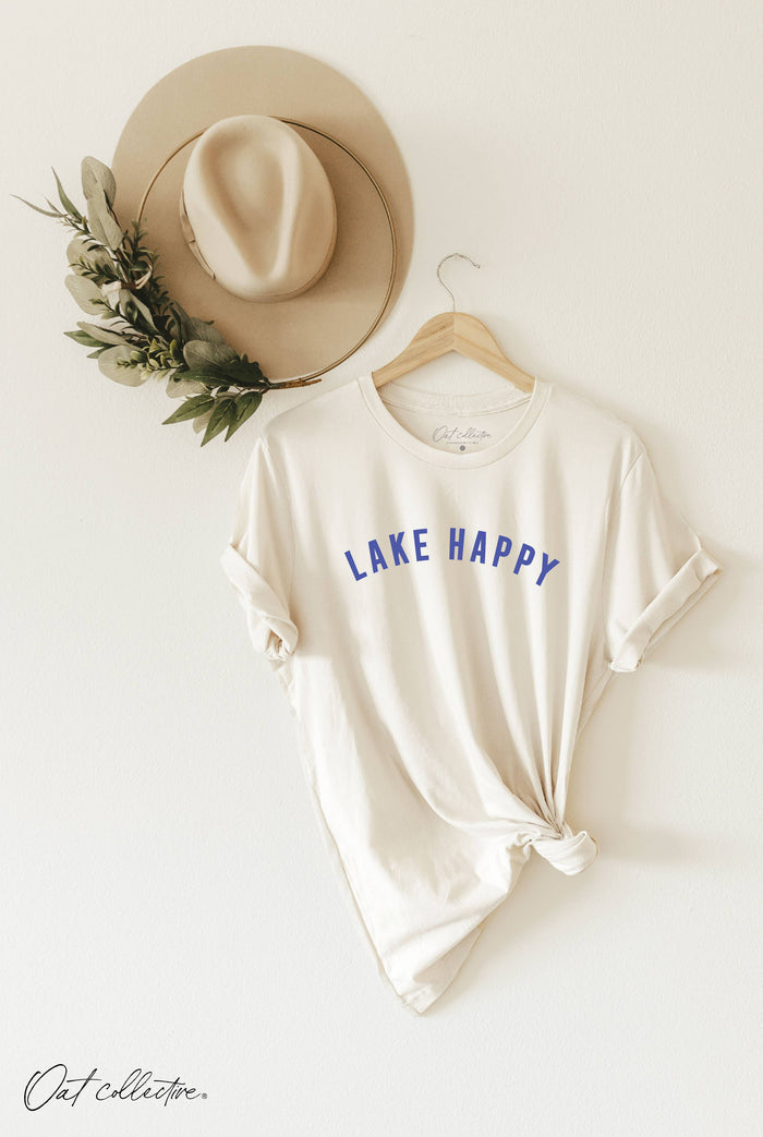 Lake Happy Graphic T-shirt