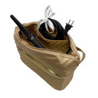 Stylist Travel Bag - Nude & Gold