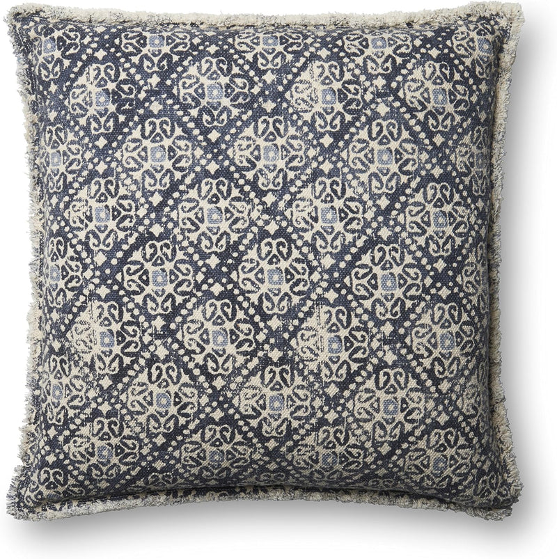22"x22" Pillow - Pattern/Grey