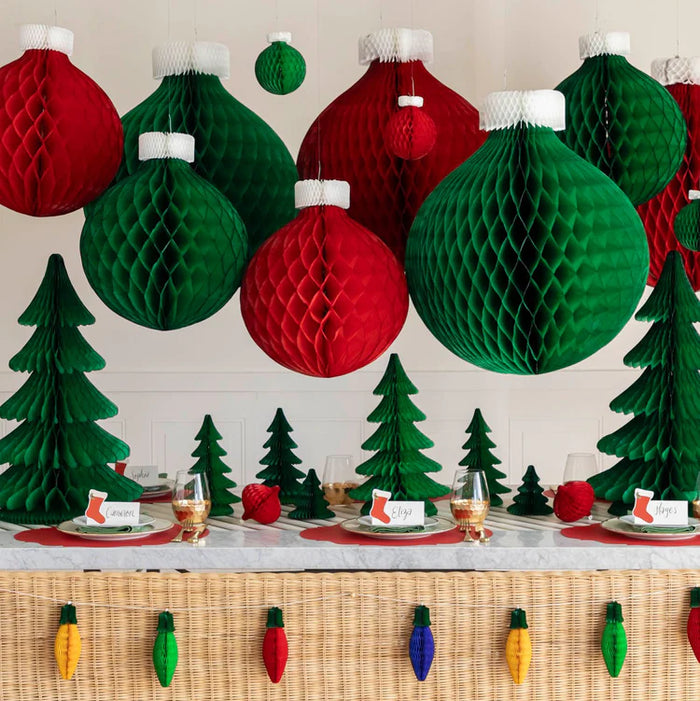 Classic Honeycomb Paper Ornament
