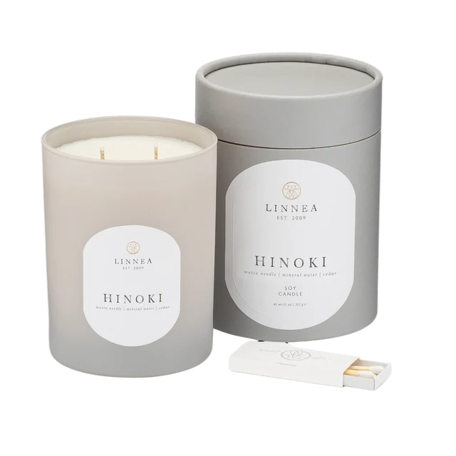 Two-Wick Candle - Hinoki