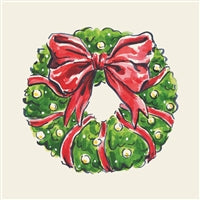Holiday Wreath Napkins