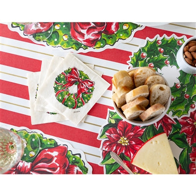 Holiday Wreath Napkins