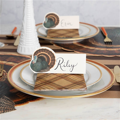 Heritage Turkey Place Card