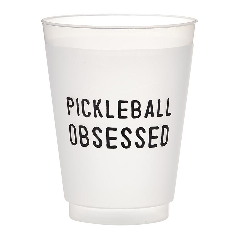 Pickleball Obsessed Frosted Cups