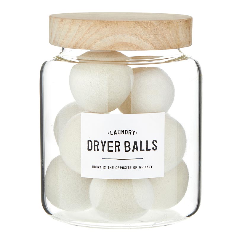 Glass Laundry Canister - Extra Large