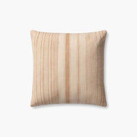 Celina 18"x18" Pillow - Ivory/Wheat