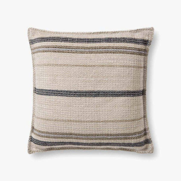 Topher 22"x22" Pillow - Ivory/Multi