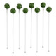 Jingle Bell Stir Sticks - Green