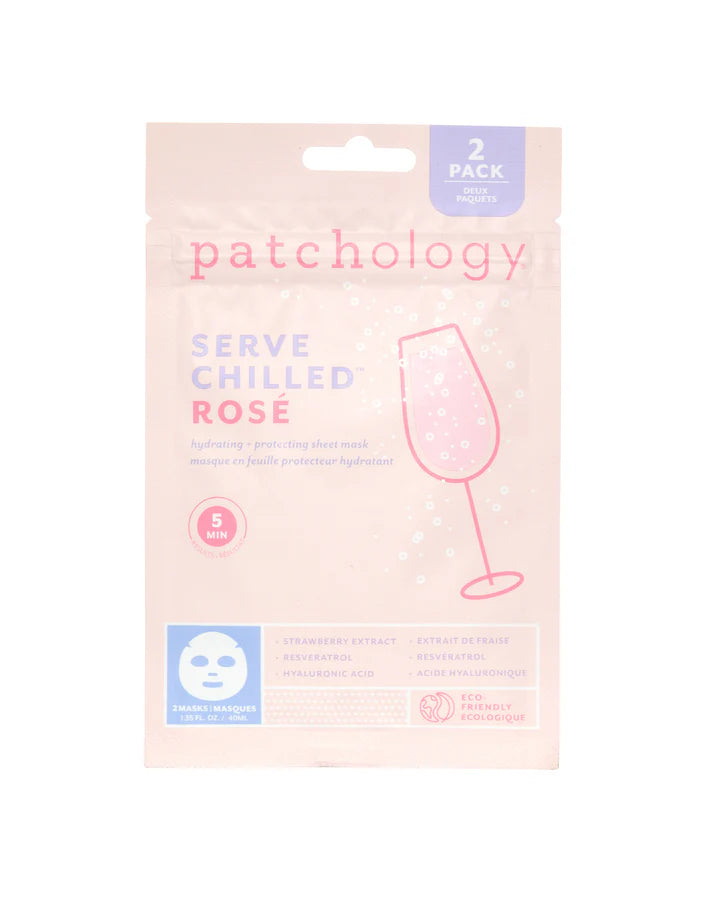 Patchology - Serve Chilled Rose' Sheet Masque (2 Pack)
