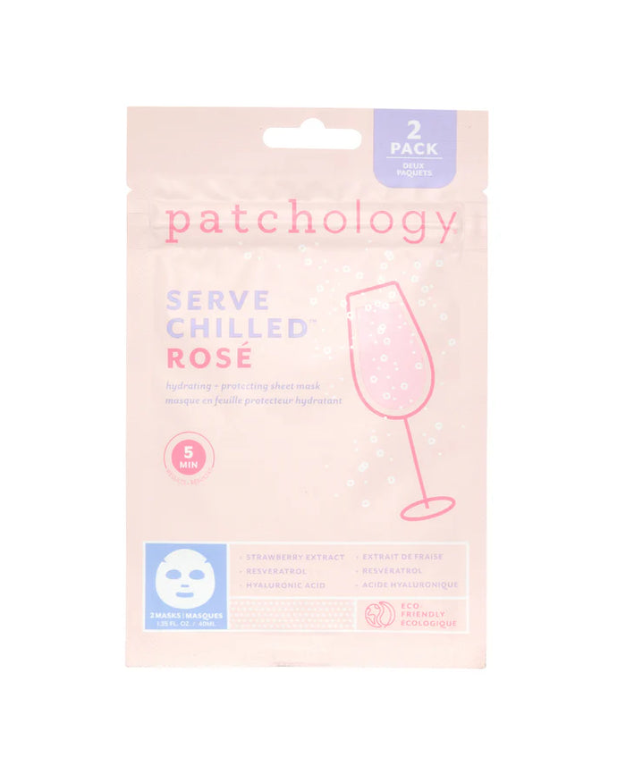 Patchology - Serve Chilled Rose' Sheet Masque (2 Pack)