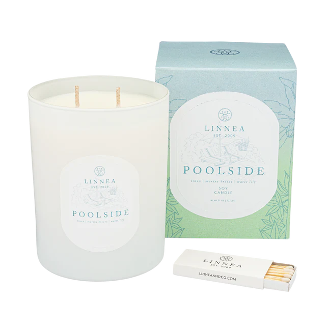Two Wick Candle - Poolside