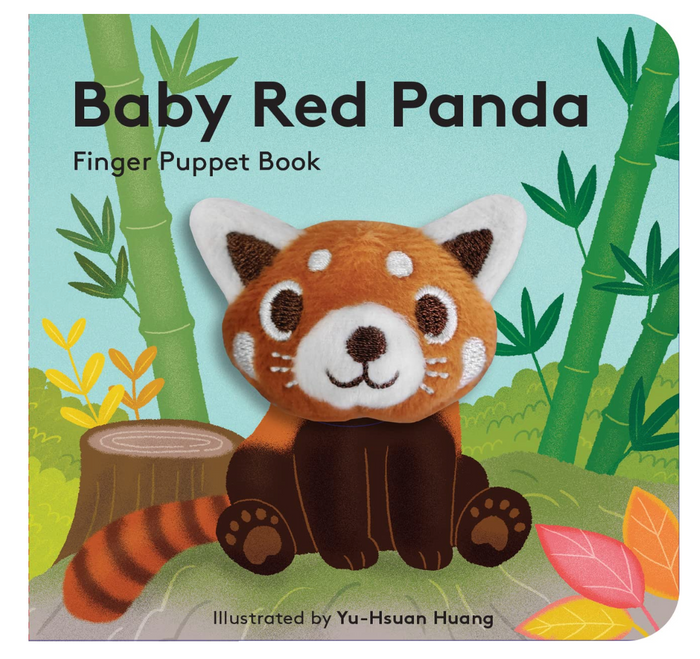 Baby Red Panda Finger Puppet Book