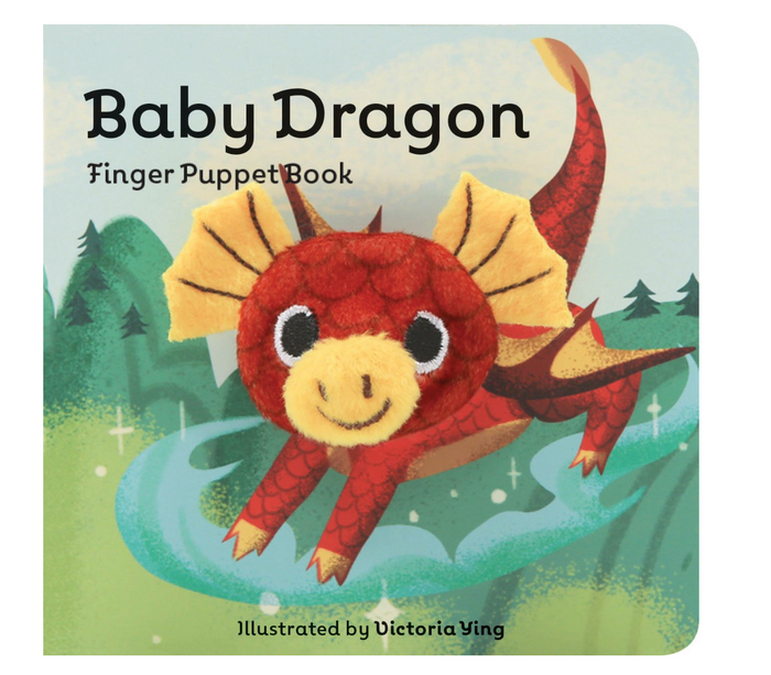 Baby Dragon Finger Puppet Book