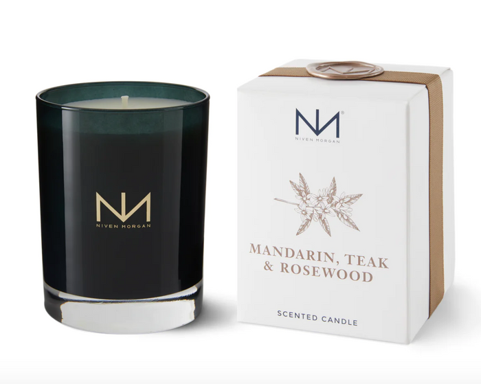 Mandarin Teak & Rosewood Candle