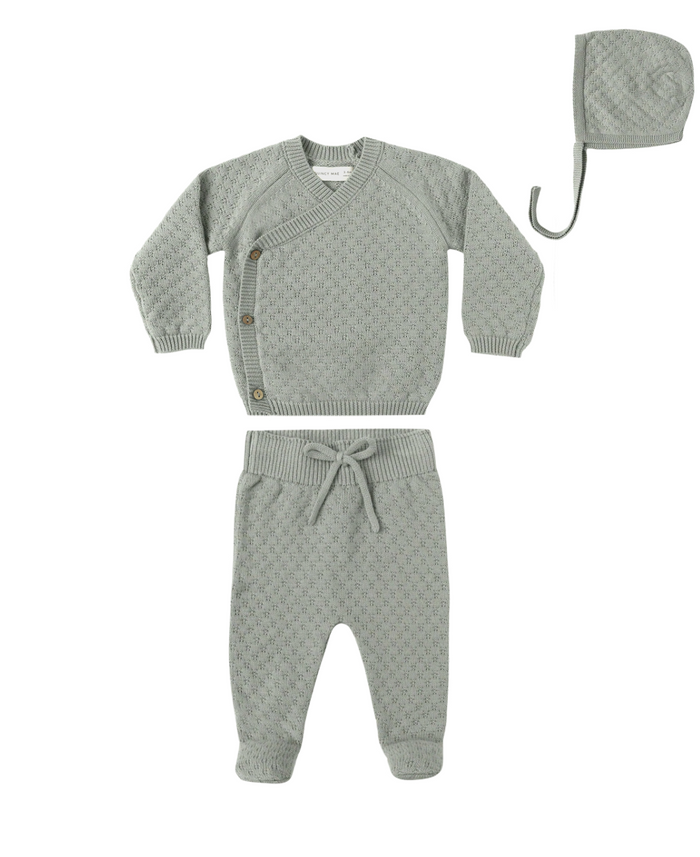 Knit Wrap Top + Pant || Fern