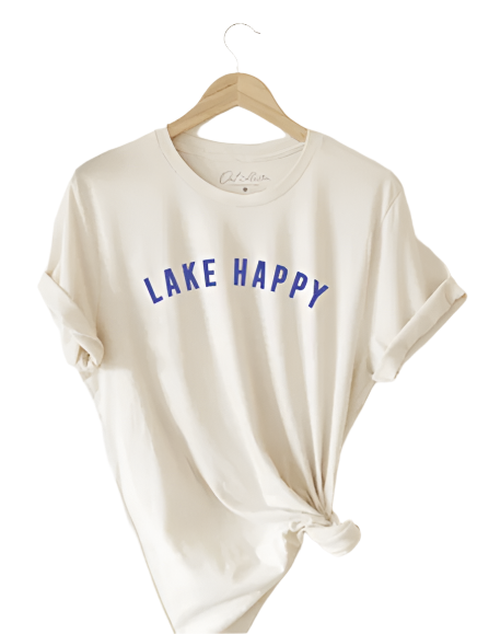 Lake Happy Graphic T-shirt