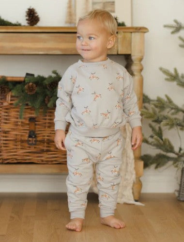 Relaxed Fleece Sweatpant || Reindeer