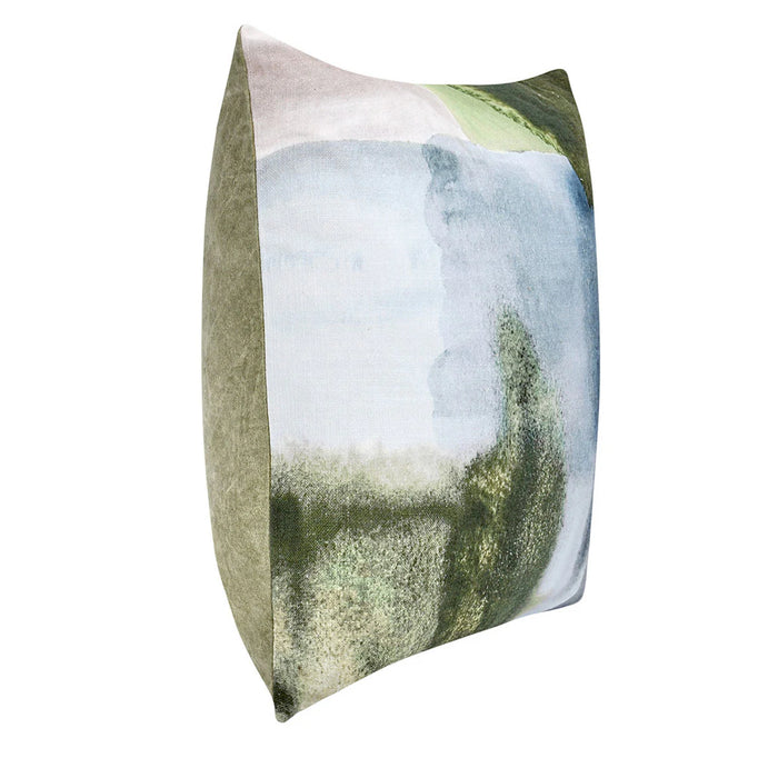 Cotting Blue/Green Pillow - 22x22